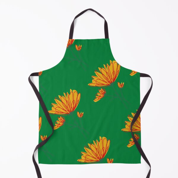 Item preview, Red and Yellow Floral (Green) designed and sold by MadeByAbs.