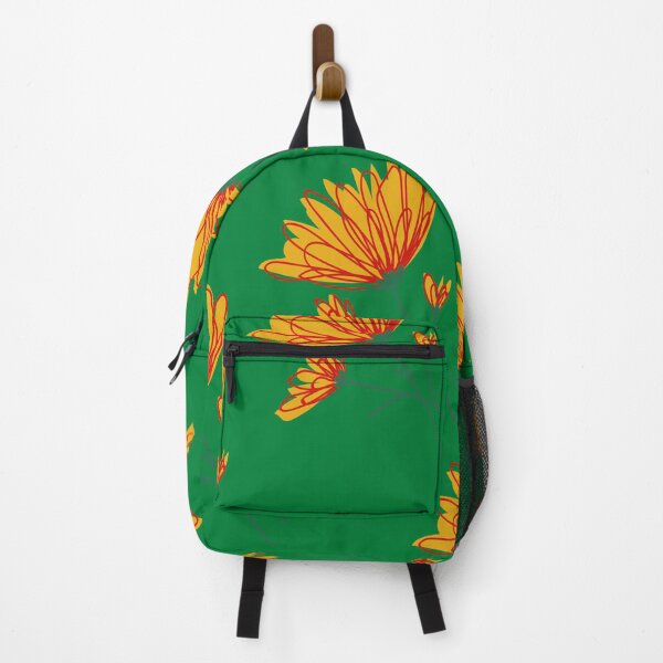Item preview, Red and Yellow Floral (Green) designed and sold by MadeByAbs.
