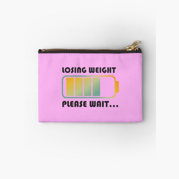 Item preview, LOSING WEIGHT PLEASE WAIT Weight Loss Loading Bar Fitness Motivation  designed and sold by Drago Art.