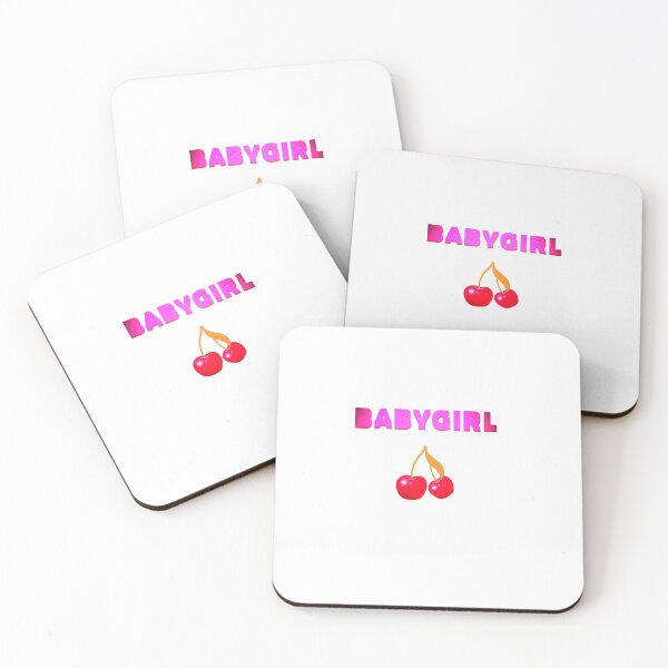 Item preview, Baby Girl Cherry 90's Girly Aesthetic Simple Design designed and sold by sillyquestions.