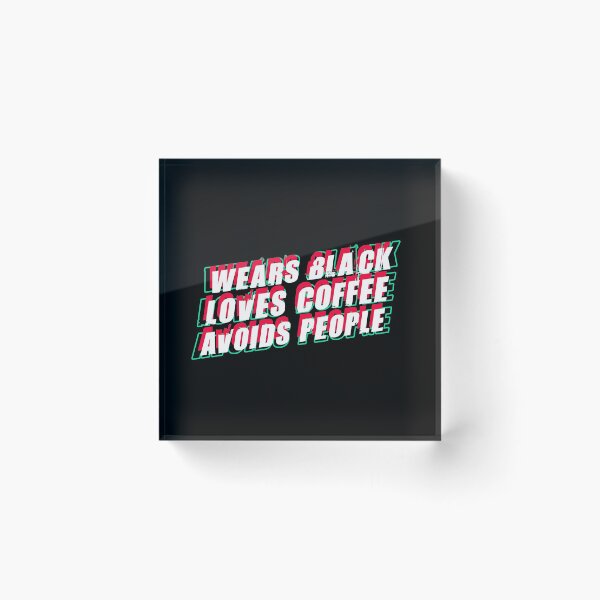 Item preview, Introvert Coffee Lover Funny Retro Neon Quote Slogan designed and sold by sillyquestions.