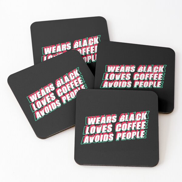 Item preview, Introvert Coffee Lover Funny Retro Neon Quote Slogan designed and sold by sillyquestions.