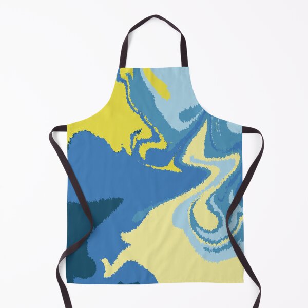 Item preview, Groovy Blue and Yellow 70's Art designed and sold by toohot2trot189.