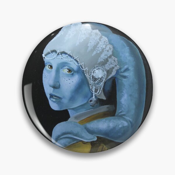 Item preview, Alien with the Small Moon Earring designed and sold by RaggedBanner.