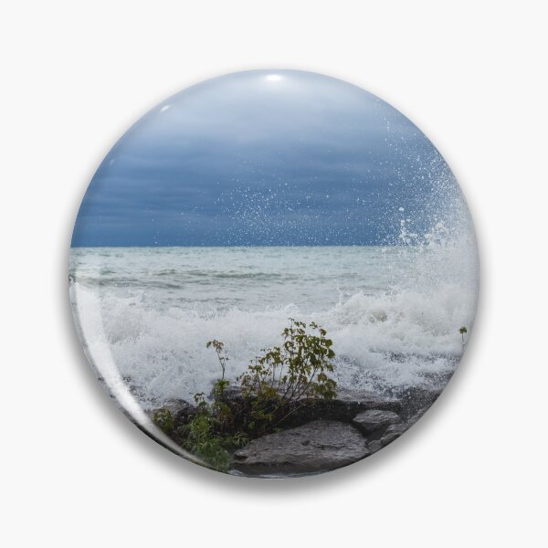Item preview, Beautiful Ocean Wave Crashing on Rocks designed and sold by Fynno.