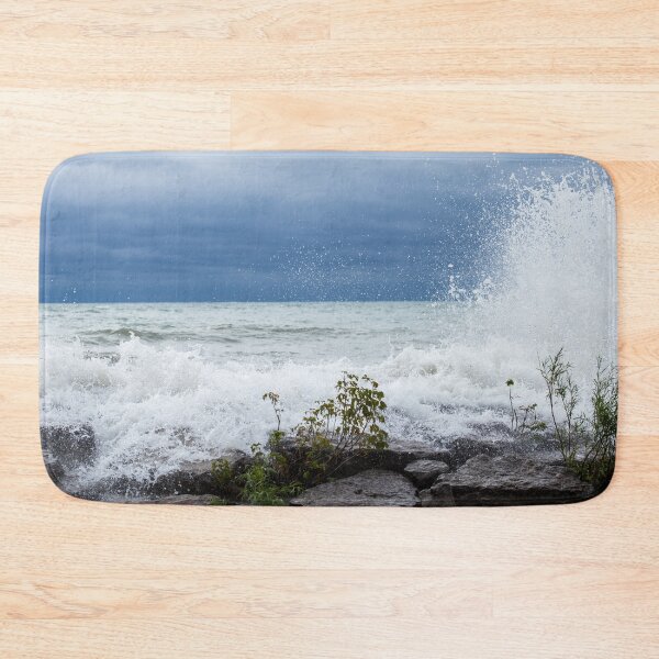 Item preview, Beautiful Ocean Wave Crashing on Rocks designed and sold by Fynno.