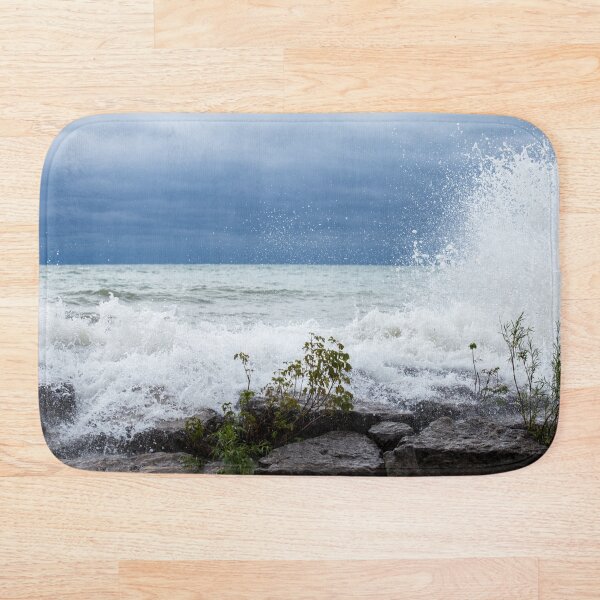 Item preview, Beautiful Ocean Wave Crashing on Rocks designed and sold by Fynno.