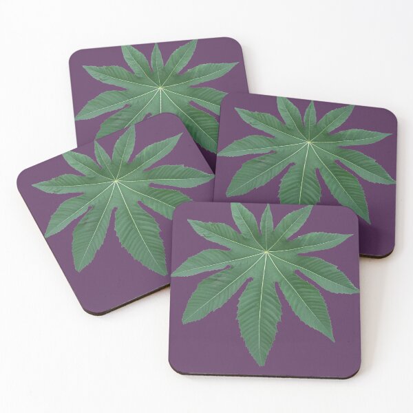Item preview, castor leaf-purple background designed and sold by CSouissi.