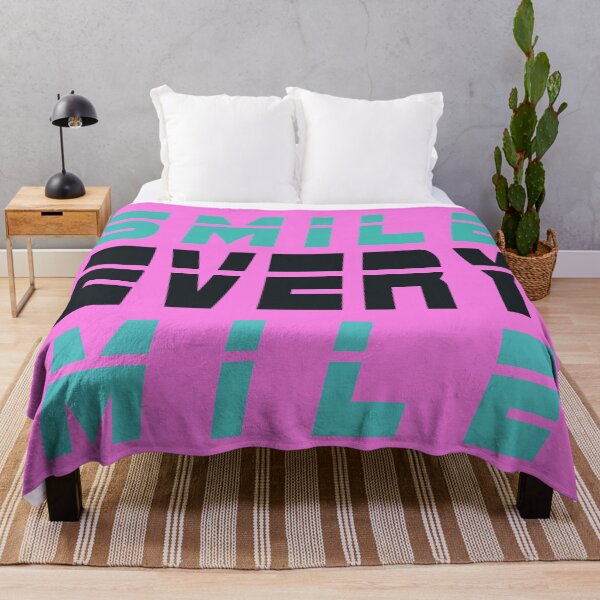 Item preview, smile every mile designed and sold by smartness-shop.
