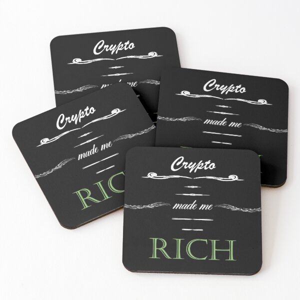 Item preview, Crypto made me rich shirts gifts and products designed and sold by glitchman2.
