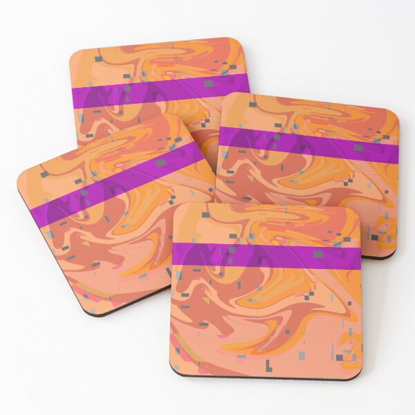 Item preview, Glitchy Orange 70's Funky Art designed and sold by toohot2trot189.