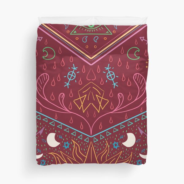 Mollymauk Tealeaf - Long May He Reign Duvet Cover