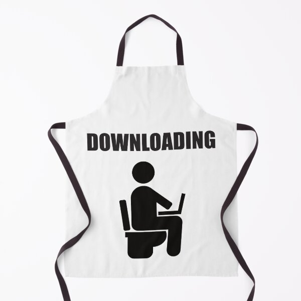 Item preview, DOWNLOADING TOILET TOILET designed and sold by Montrepeneuer.