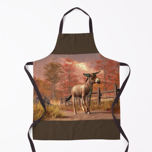 Item preview, Donkey in Autumn designed and sold by Daniel Eskridge.