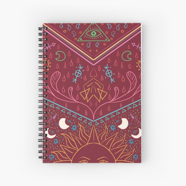 Mollymauk Tealeaf - Long May He Reign Spiral Notebook