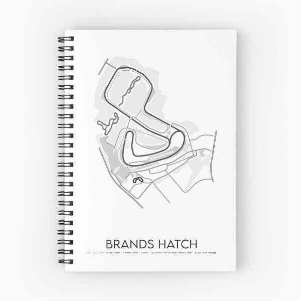 Item preview, Brands Hatch - British Grand Prix Motor Racing Track Design designed and sold by d25bev.