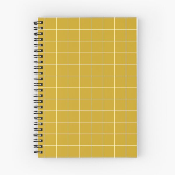 Item preview, Windowpane Check Grid (white/mustard yellow) designed and sold by Design Minds Boutique.