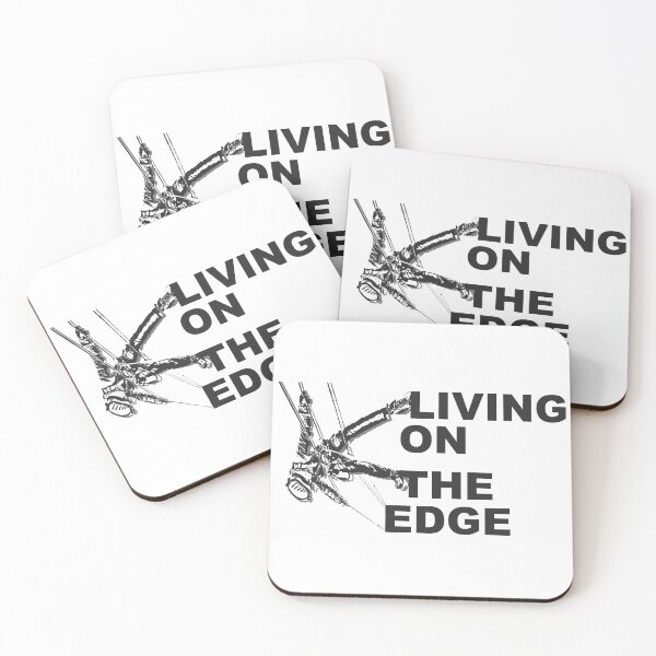 Item preview, Living On The Edge; designed and sold by StickerApe.