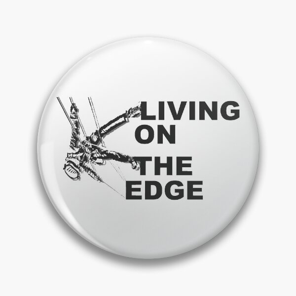 Item preview, Living On The Edge; designed and sold by StickerApe.