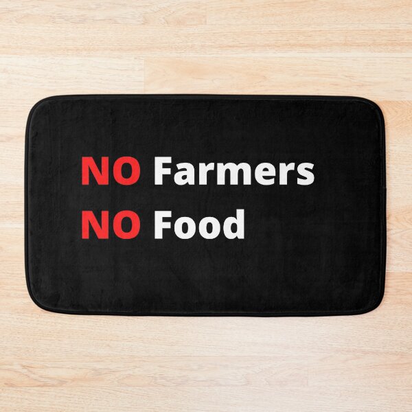 Item preview, NO Farmers NO Food kissan ekta zindabad designed and sold by Johan Liebert.