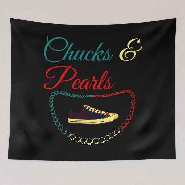 Item preview, Chucks & Pearls designed and sold by mwebba2005.