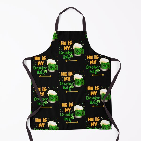 Item preview, He's my Drunker Half St. Patrick's Day Couple Matching designed and sold by Nzgiftsandmore.