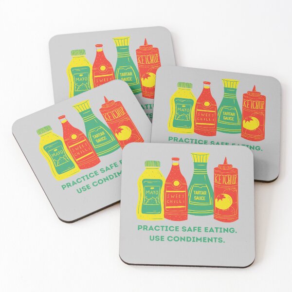 Item preview, Use Condoments, Use Condoms Pun designed and sold by GoodMoodFood.