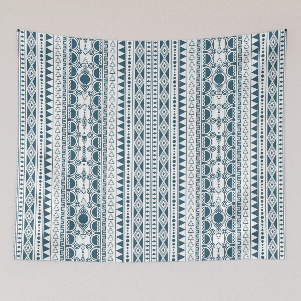 Item preview, Bohemian ornament 30122020 blue designed and sold by pASob-dESIGN.