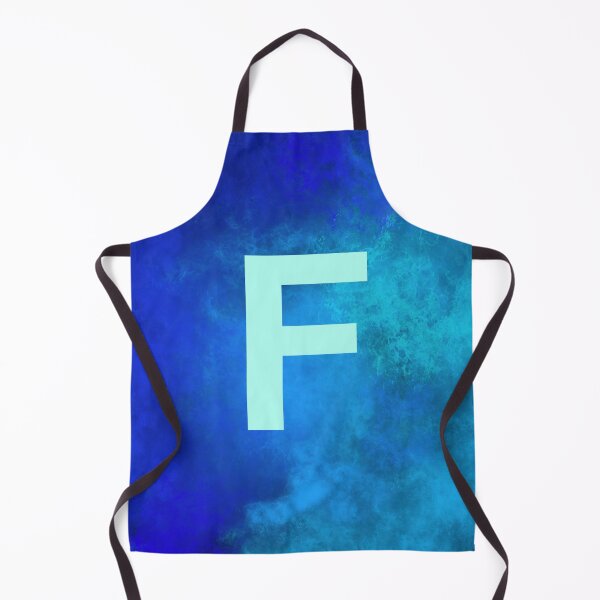 Item preview, Cosmic Fire Blue Alphabet F designed and sold by geoceltic.