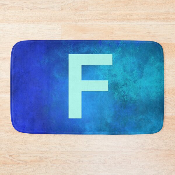 Item preview, Cosmic Fire Blue Alphabet F designed and sold by geoceltic.