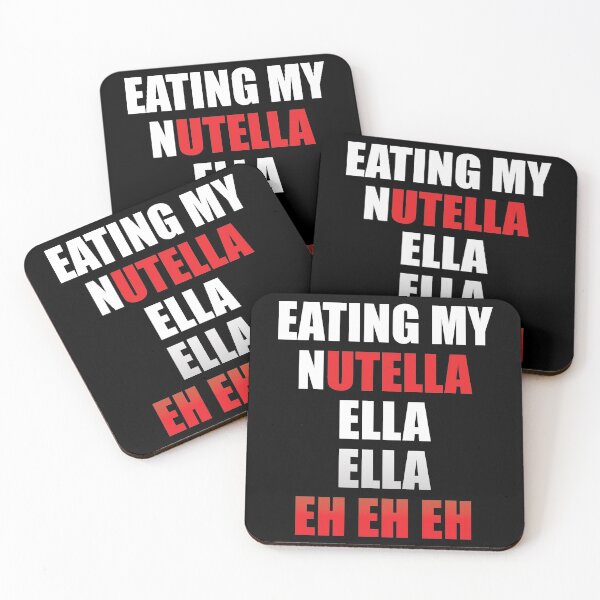 Item preview, EATING MY NUTELLA ELLA ELLA EH EH EH designed and sold by Montrepeneuer.