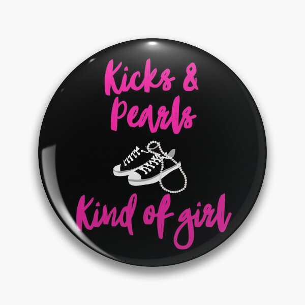 Item preview, Kamala Harris, kicks and pearls kind of girl designed and sold by Hey-Nice-Shirt.