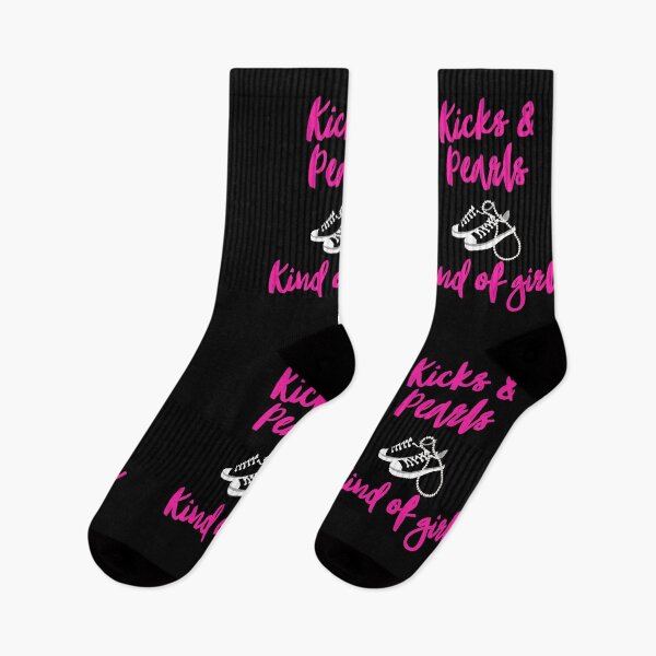 Item preview, Kamala Harris, kicks and pearls kind of girl designed and sold by Hey-Nice-Shirt.