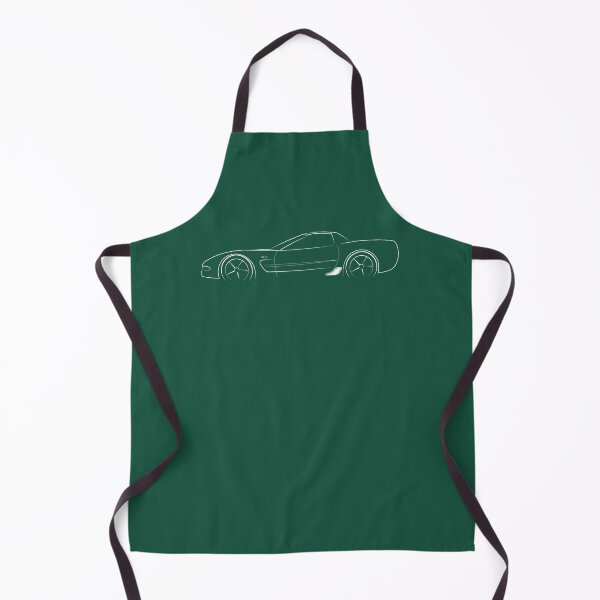 Item preview, Chevy C5 Corvette Z06 - profile stencil, white designed and sold by mal-photography.