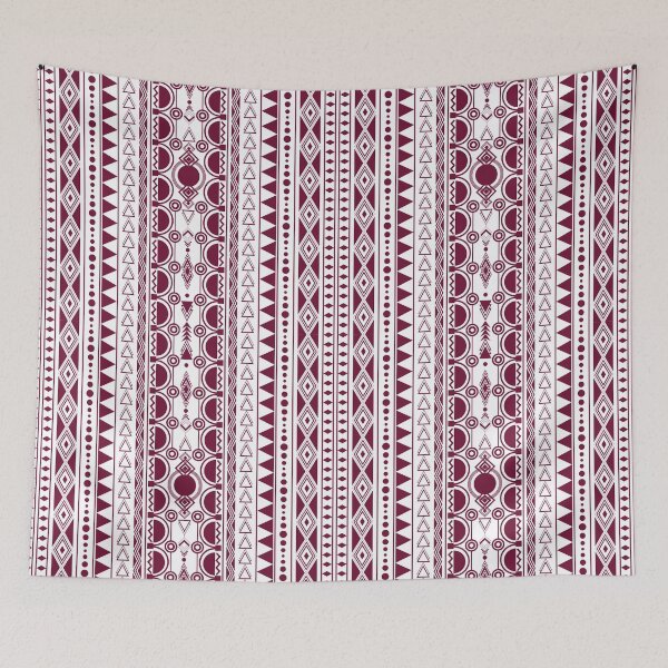 Item preview, Bohemian ornament 30122020 dark red designed and sold by pASob-dESIGN.