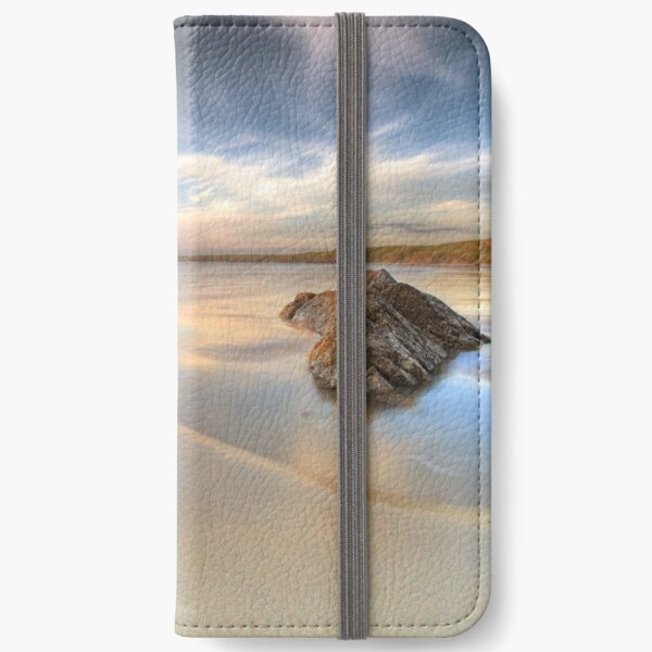 Dusk on the Beach iPhone Wallet