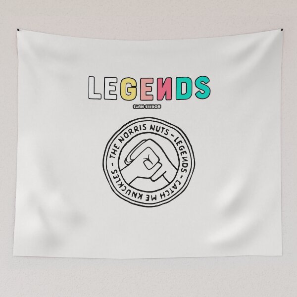 Item preview, Legends The Norris Nuts Catch Me Knuckles designed and sold by kimjang.