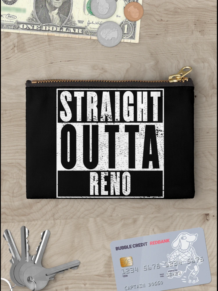 Thumbnail 3 of 4, Zipper Pouch, Straight Outta Reno designed and sold by RandomStuffShop.