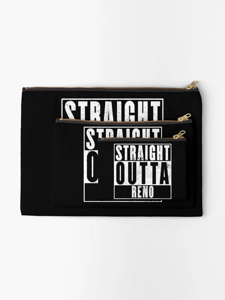 Thumbnail 2 of 4, Zipper Pouch, Straight Outta Reno designed and sold by RandomStuffShop.