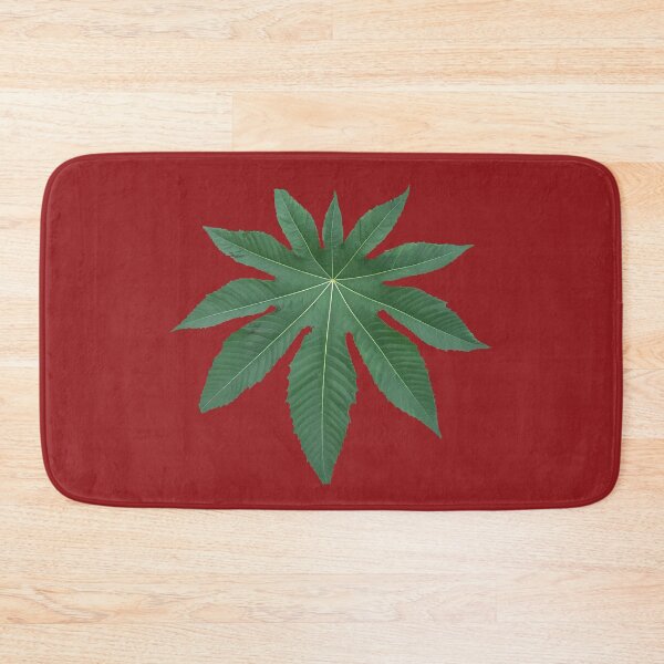 Item preview, castor leaf-red background designed and sold by CSouissi.