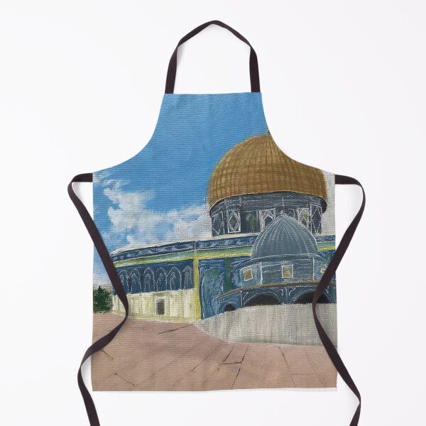 Item preview, Jerusalem acrylic painting القدس الشريفة designed and sold by fatimaadraws.