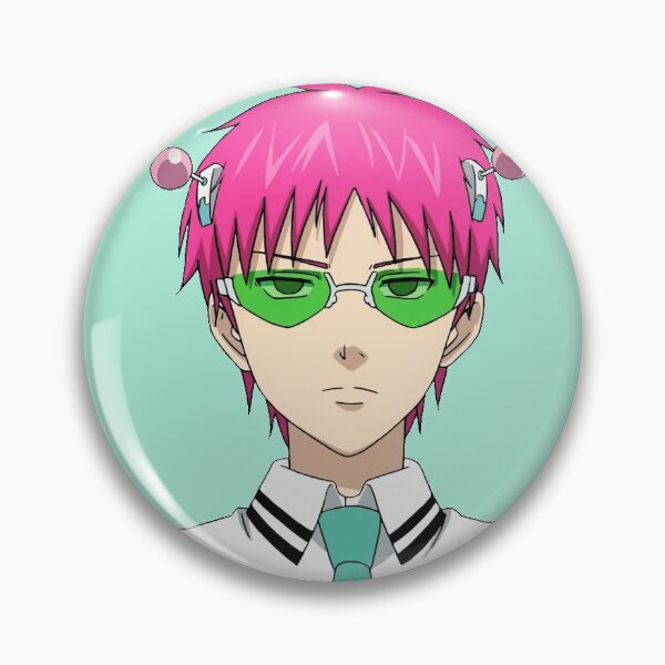 Item preview, saiki k (he is just staring forward) designed and sold by qlexq.
