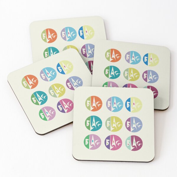 Item preview, Blag (Colour repeat) designed and sold by Rian Hughes.