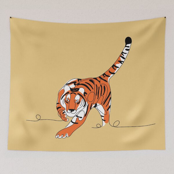Item preview, Tiger designed and sold by Lineastic.