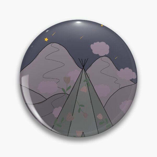 Item preview, teepee in the mountains designed and sold by tsiguidou.