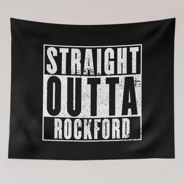 Item preview, Straight Outta Rockford designed and sold by RandomStuffShop.