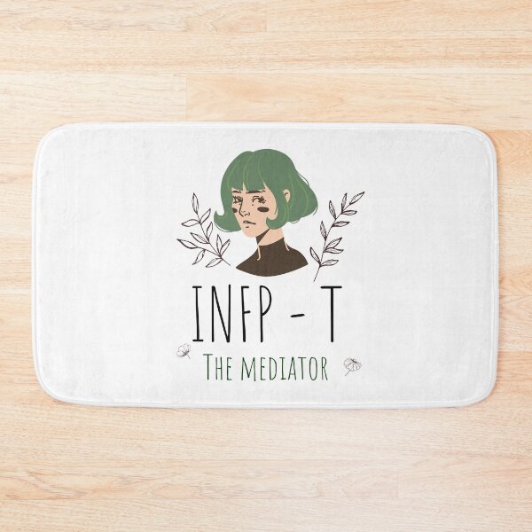 Item preview, Shy girl INFP - T The Mediator and Healer MBTI personality illustrated  designed and sold by sun-shadoww.