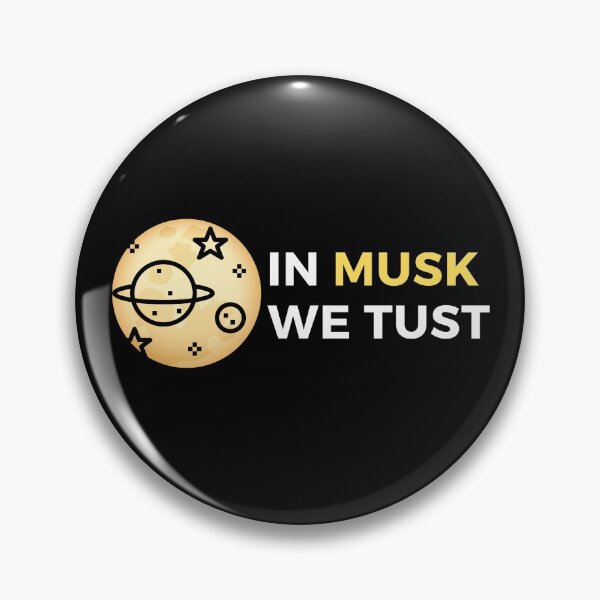 Item preview, In Musk We Trust Shirt, arte de la pared designed and sold by Mayri.