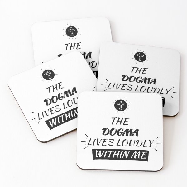 Item preview, The Dogma Lives Loudly (Dogma Catholic Conservative) designed and sold by molamode.