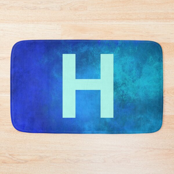 Item preview, Cosmic Fire Blue Alphabet H designed and sold by geoceltic.
